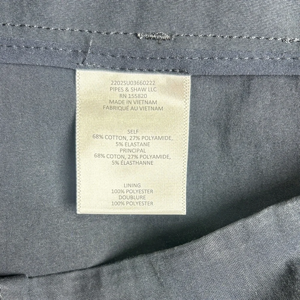 Veronica Beard Mahary High-Waisted ink color Pants